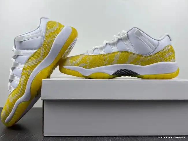 Cheap Husky Yellow AH7860-107 Air WMNS Jordan Snakeskin Low 11 0520